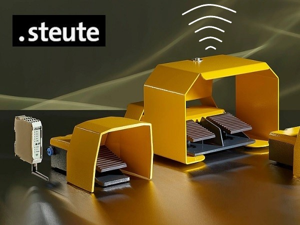 Vezeték nélküli lábkapcsolók új generációja - Steute RF GF(S)